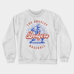 Dodgers. Los Angeles Crewneck Sweatshirt